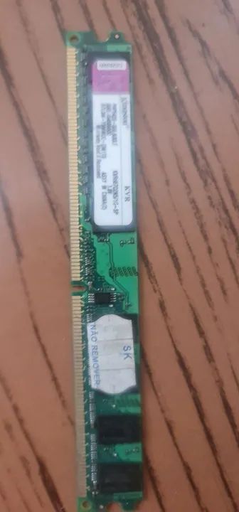 Memória RAM Kingston 1GB DDR2 667Mhz PC2-5300