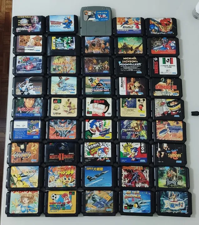 Jogos Mega Drive 