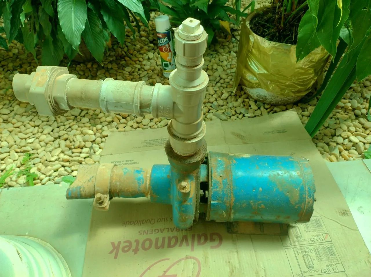 Bomba d'água Eberle 3cv trifásica.