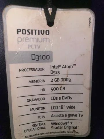 Computador POSITIVO PCTV - Foto 2
