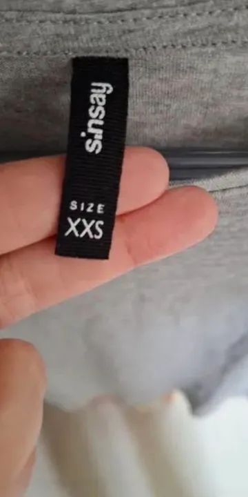 Camiseta Cinza Tamanho P (Nova) - Foto 3