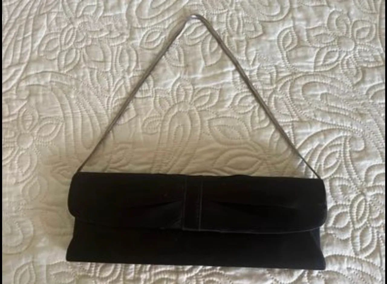 Bolsa de mão preta - Foto 2