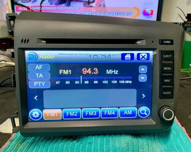 Central Multimídia do Honda Civic, Modelos 2012/2016  - Foto 3