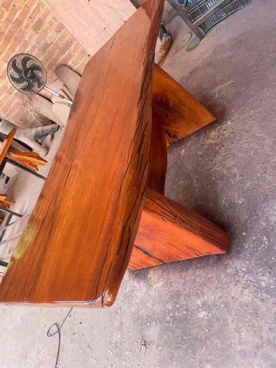 Mesa rústica de 2 metros, PROMOÇÃO  - Foto 4