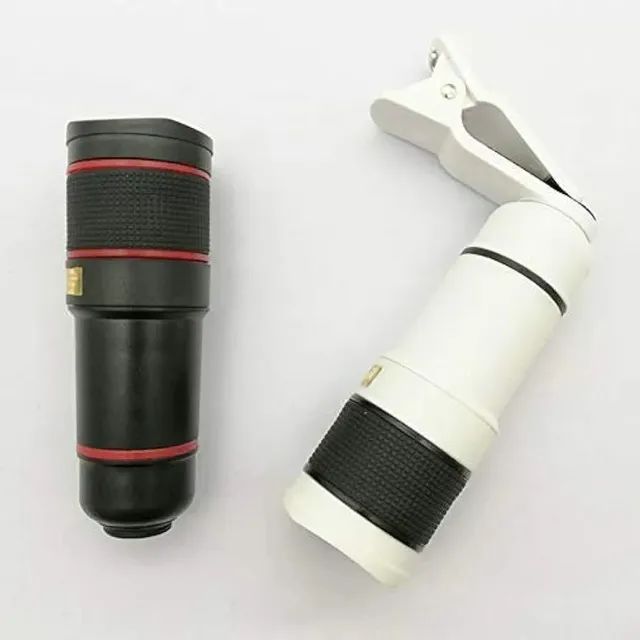 Lente Externa Telescópica Universal Para Câmera De Celular Com Zoom 12x - Foto 4