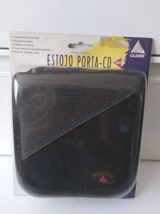Estojo Porta-CD Clone CD024 - 24 CDs - Foto 2