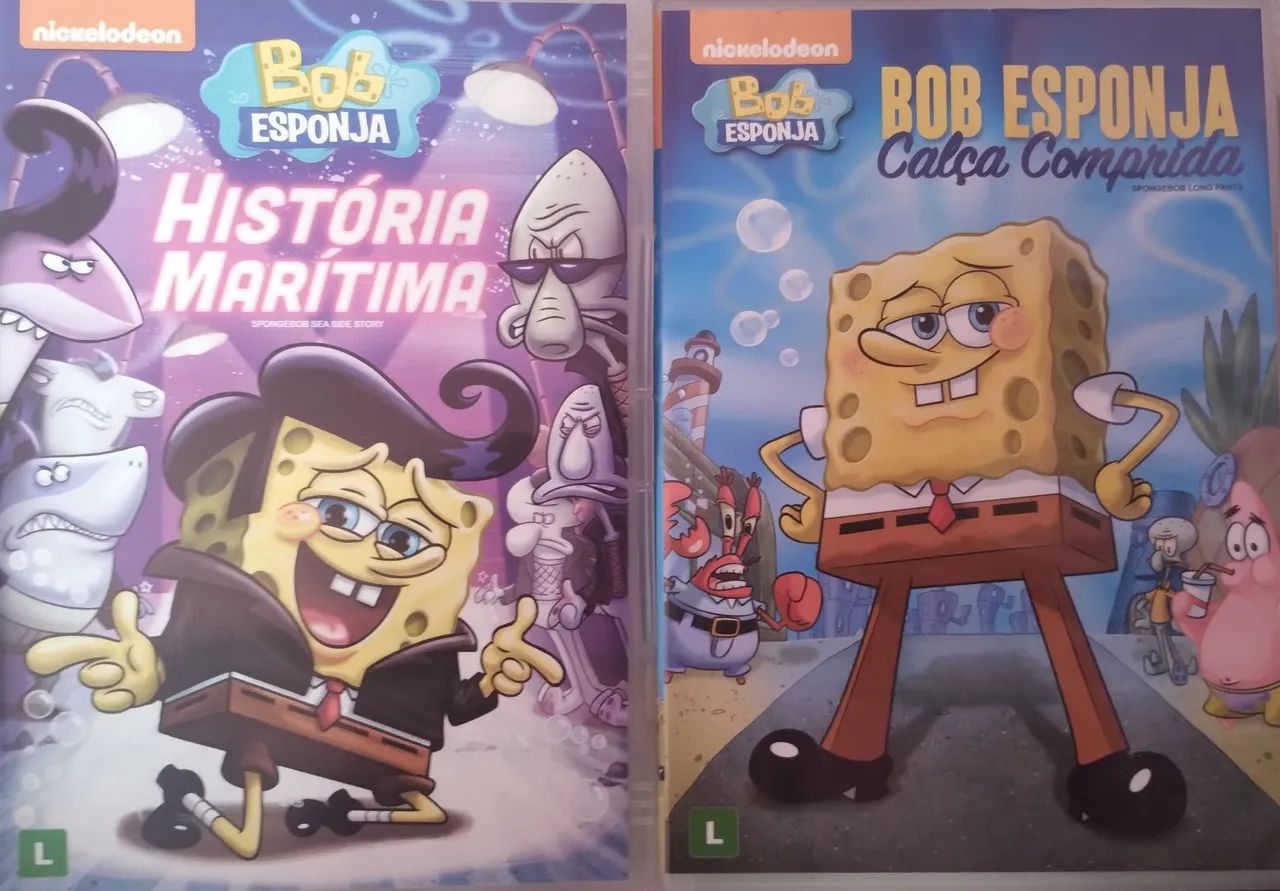 Coleção DVDs Bob Esponja - DVD, Blu-Ray e Vídeo Cassete - Real Parque, São  José 1315750415 | OLX