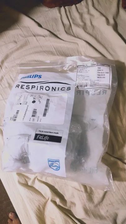 Máscara Facial Total Fit Life Se - Philips / Respironics - Foto 4