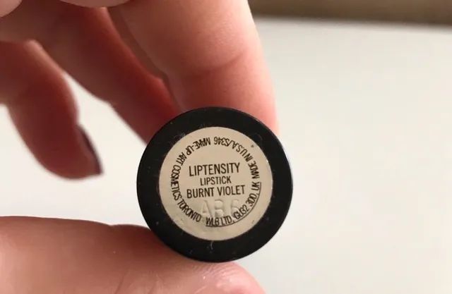 (Original!) Batom MAC Liptensity Lipstick Burnt Violet - Foto 3