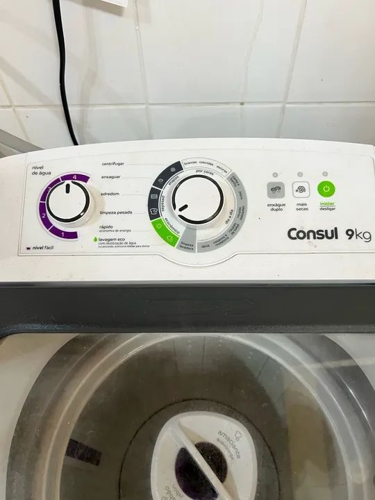 Máquina de Lavar Roupa Consul 9kg - Foto 3