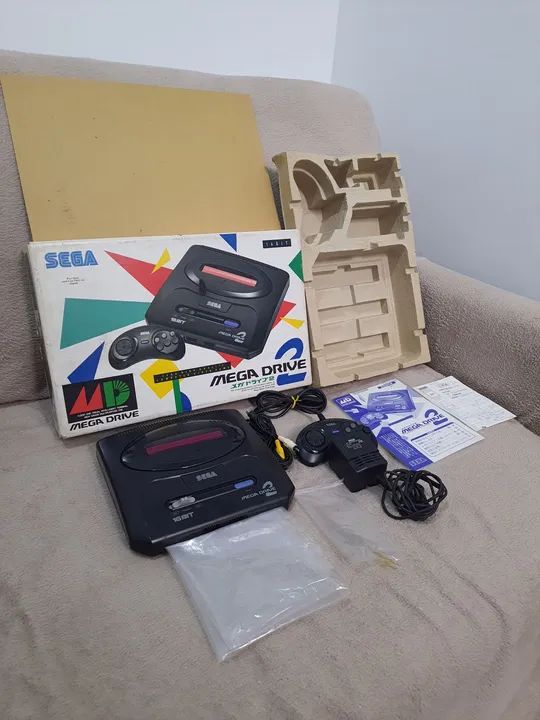 Mega Drive 2 - Console Completo em Excelente Estado