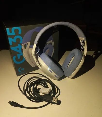 Headset Gamer Sem Fio Logitech G435, PS5