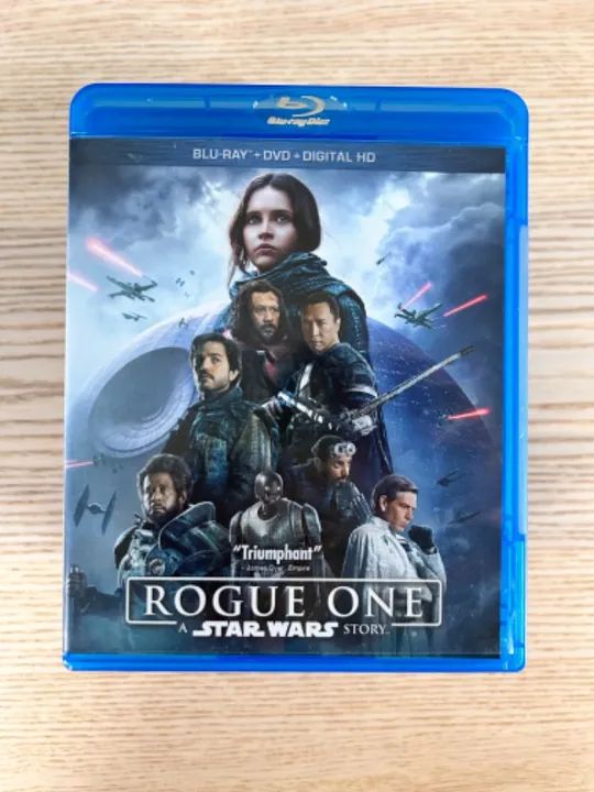 Blu-Ray Rogue One Uma História Star Wars. Importado. Sem legendas em PT-BR