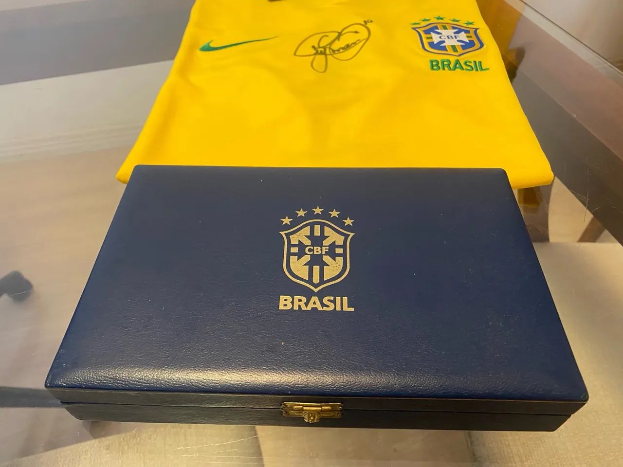 Medalha Comemorativa Rio 2016 Ouro Olímpico Neymar 