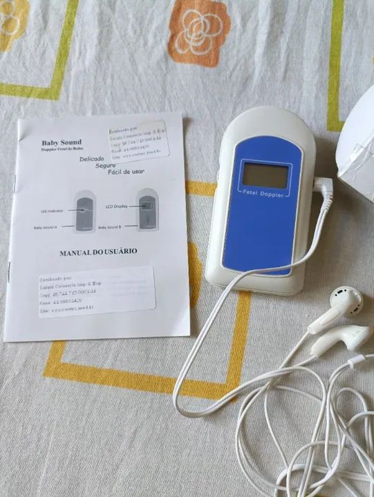 Monitor doppler de Batimentos Cardíacos Fetal - Foto 4