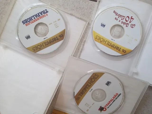 DVDs Os Trapalhões 3 Filmes Originais  - Foto 2