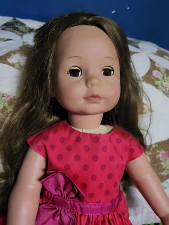 Boneca América Girls Original  corpo pano.