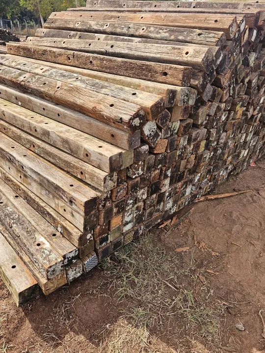 Cruzetas de Madeira Nobre 9cmx11cmx2,40m