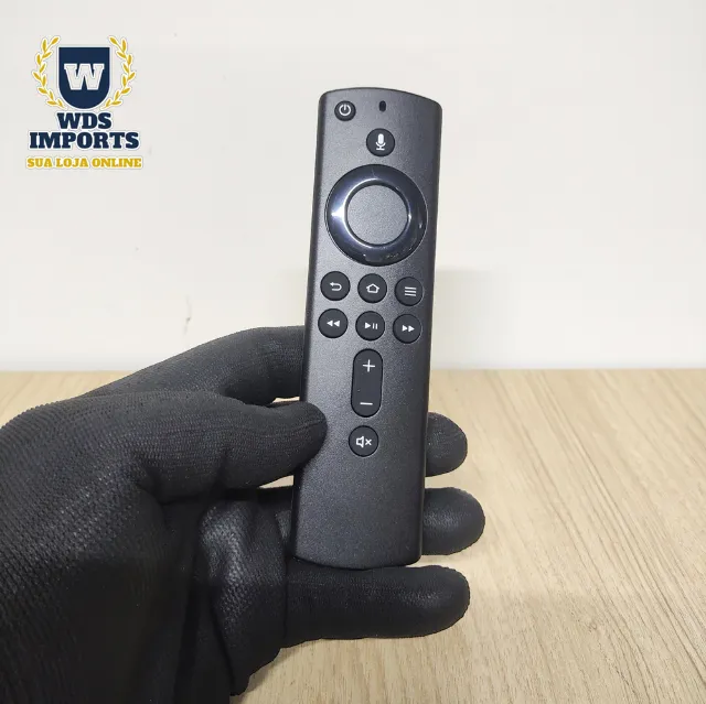Controle Remoto compatível com Fire TV Stick Lite Smart TV Cube (2ª e 1ª geração)