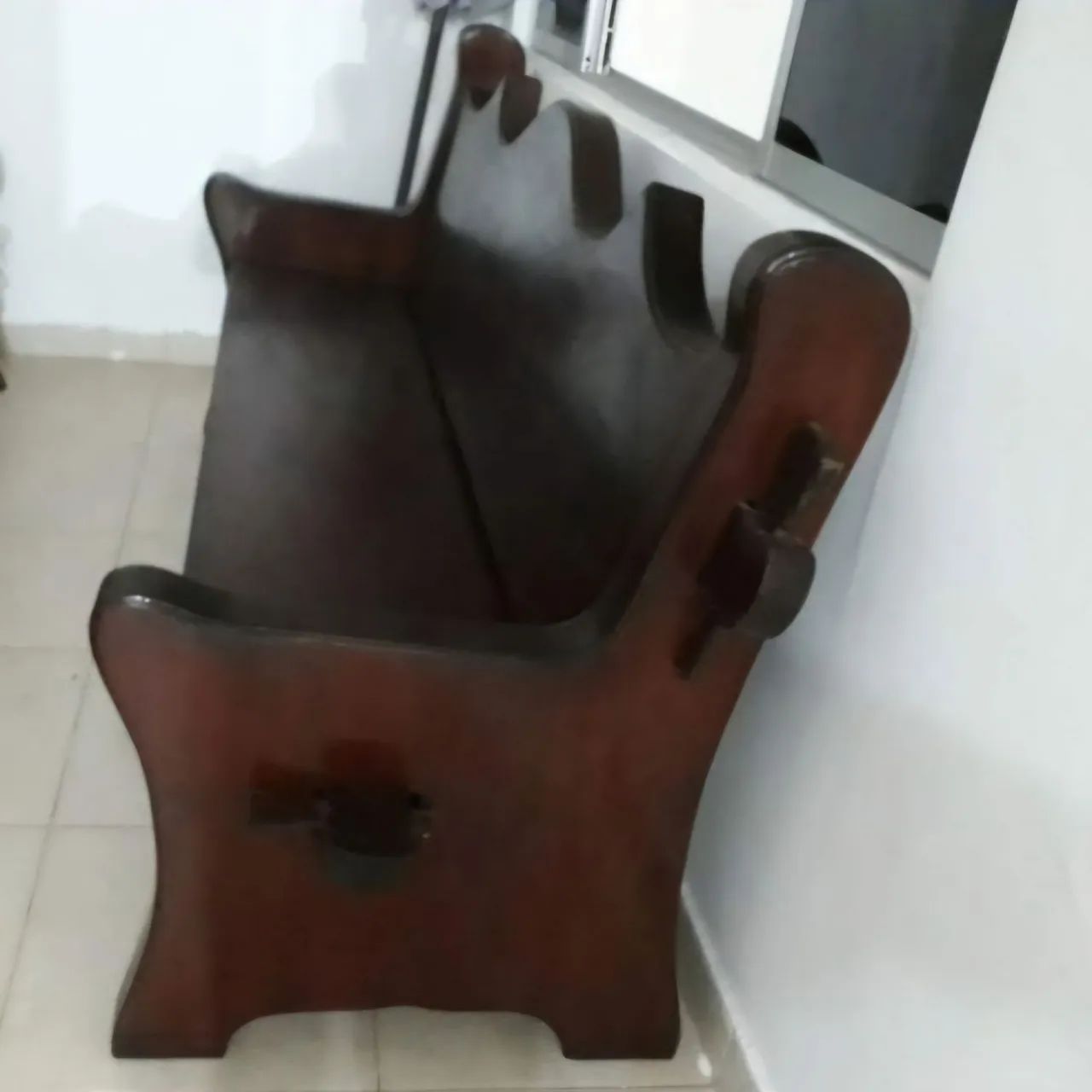 Conjunto de  poltronas e Sofá em Madeira Maciça - Rústico e Resistente - Foto 2