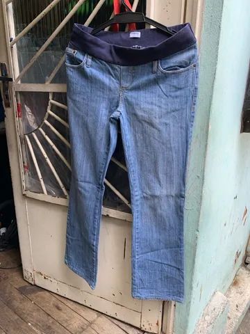 Calça jeans e social gestante  Mami