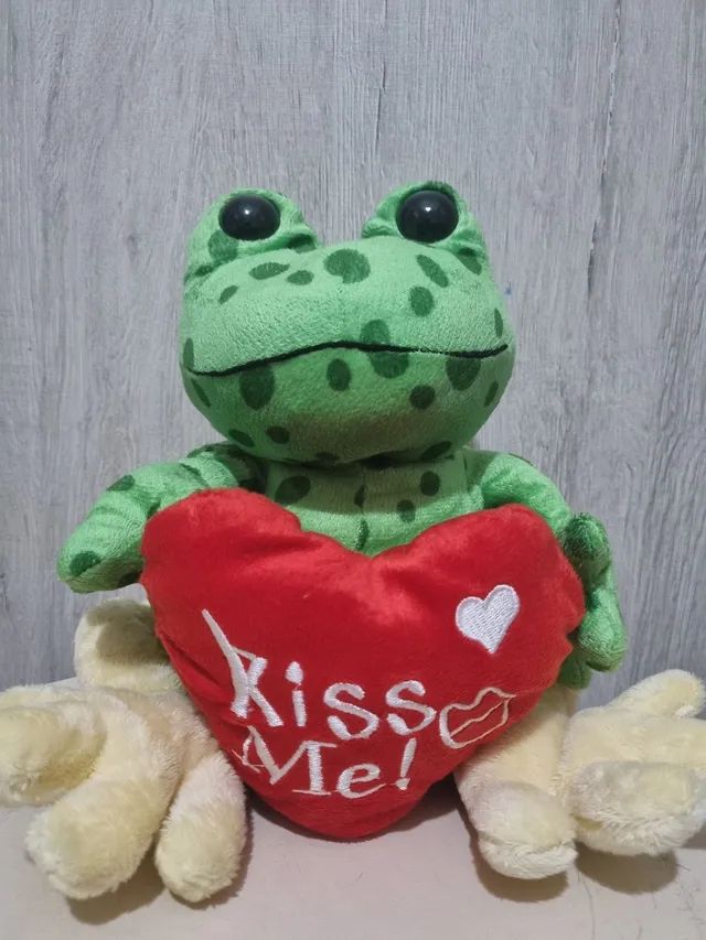 Sapo de pelúcia 