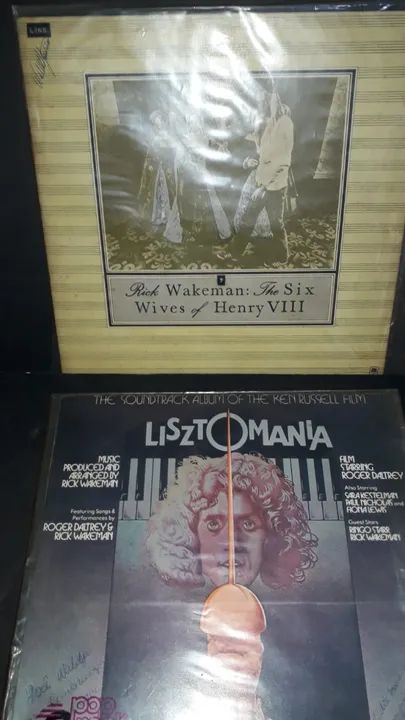 Rick wakeman ( coleção)Discos LP (5) - Foto 3
