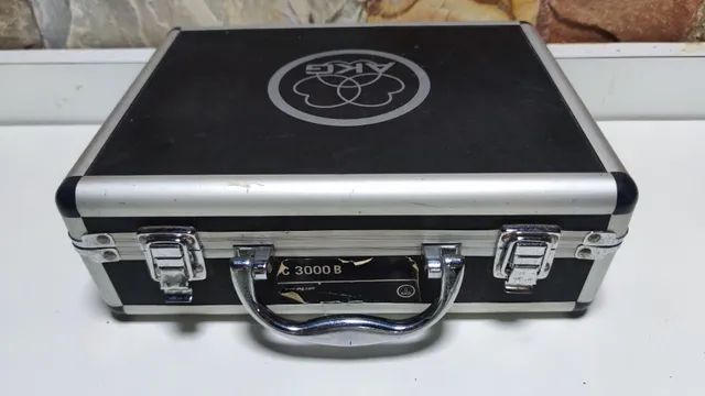 Microfone AKG C-3000B unico dono. Só venda, preço na BLACK FRIDAY!