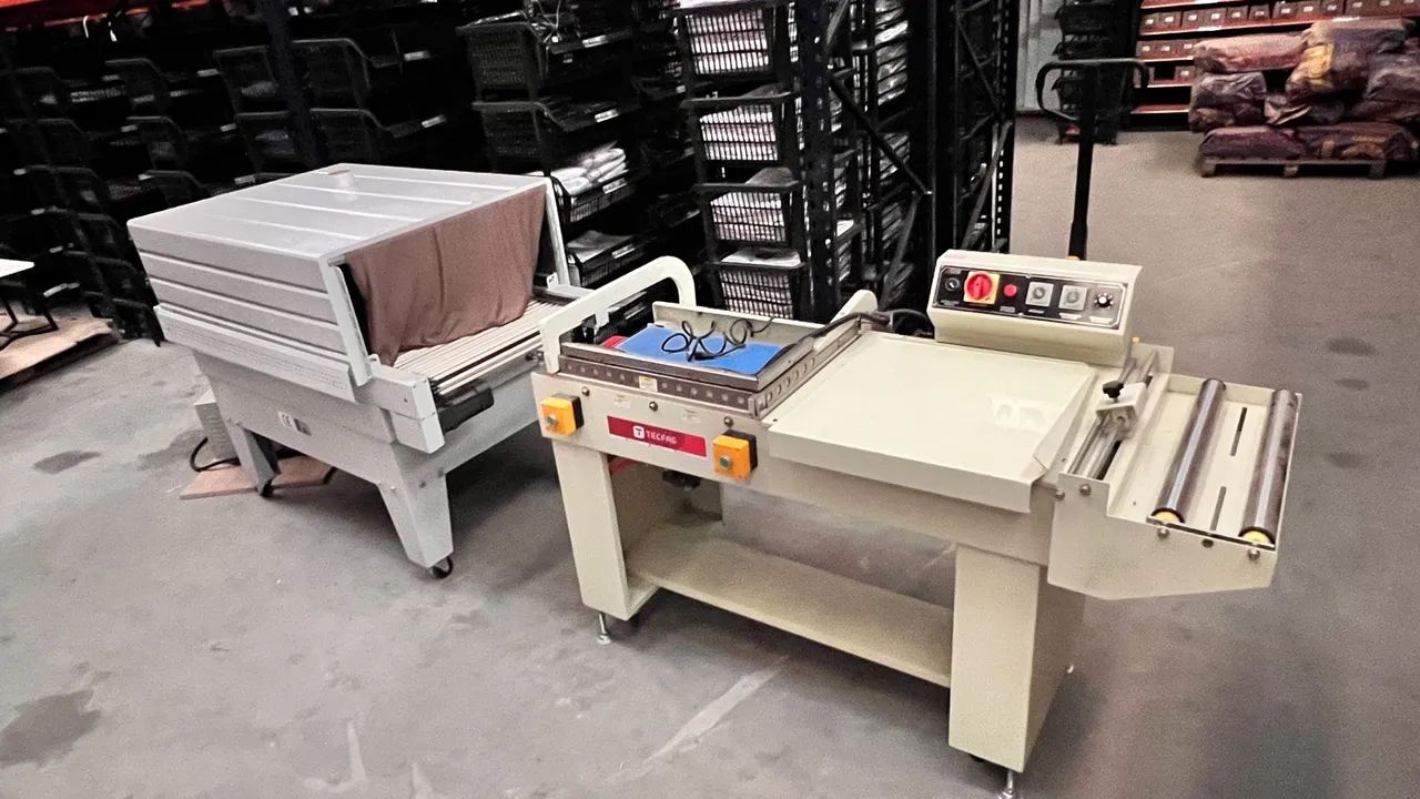 Seladora L Pneumática  Com Túnel De Encolhimento 65x35 - Foto 3