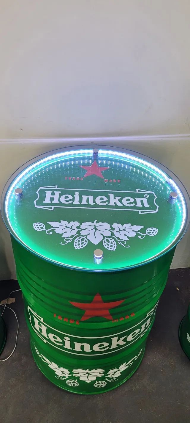 Tambor com pintura, personalizado e leds - Foto 4