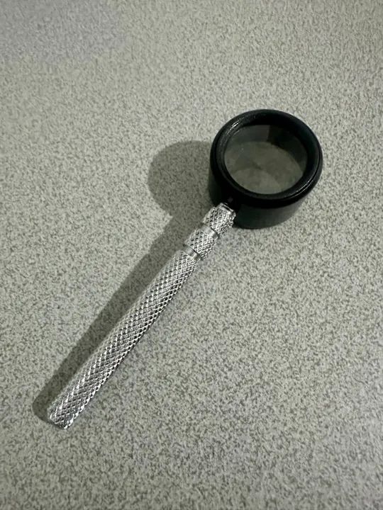 Lupa profissional Intex 20 X com precisão - Foto 2