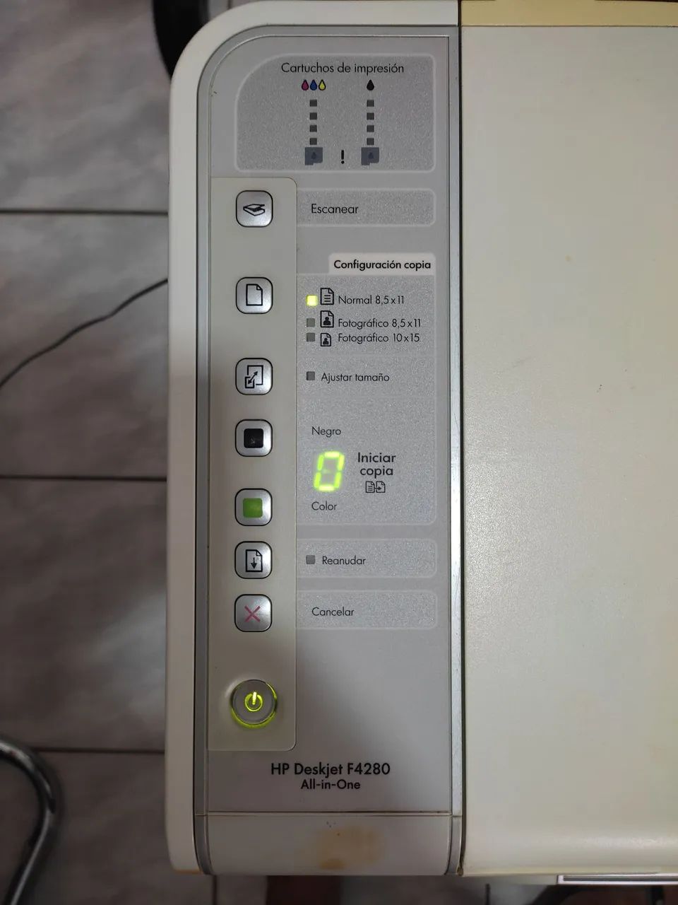 Impressora Multifuncional HP Deskjet F428064220036793987123