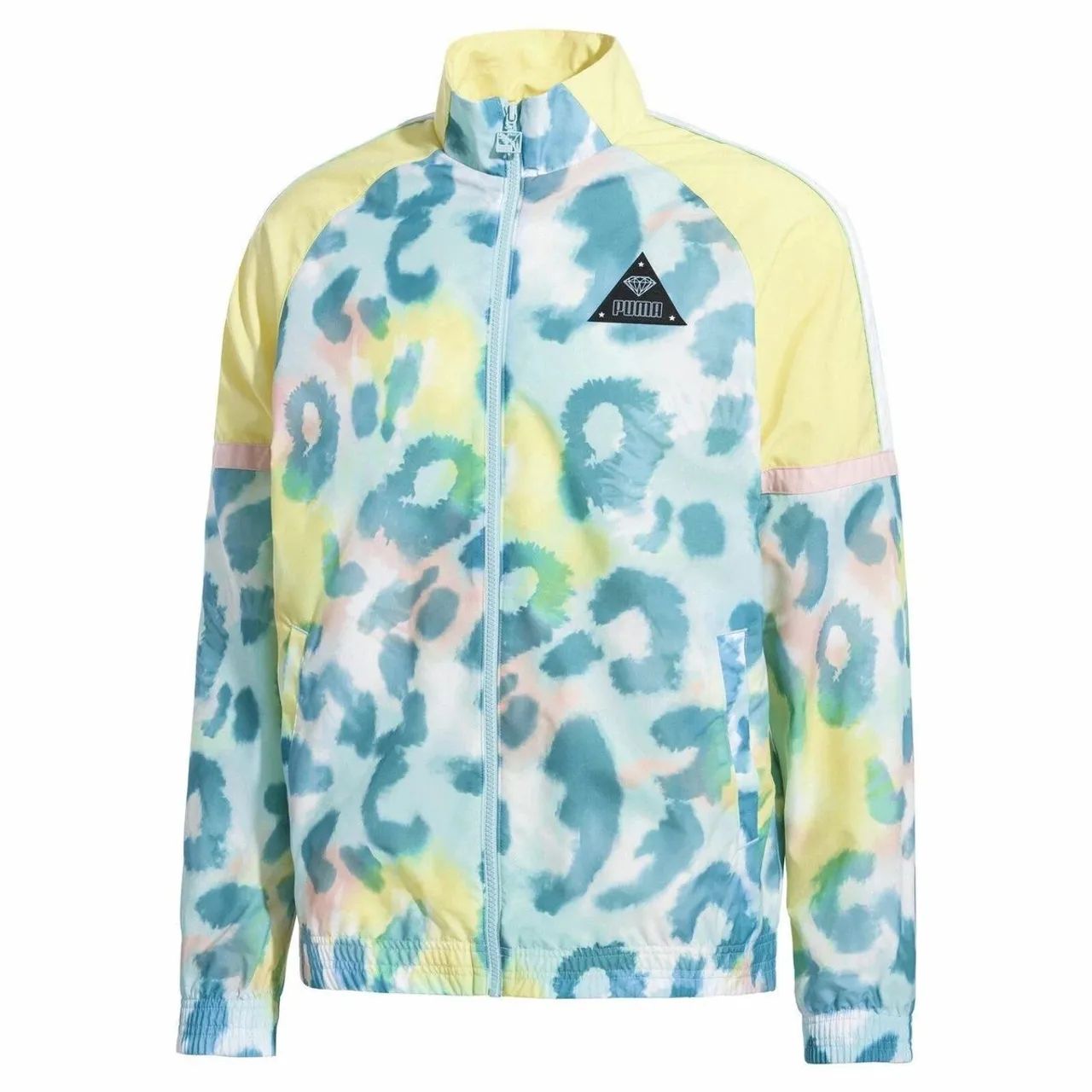 Jaqueta raríssima collab puma x diamond supply co estilo bomber