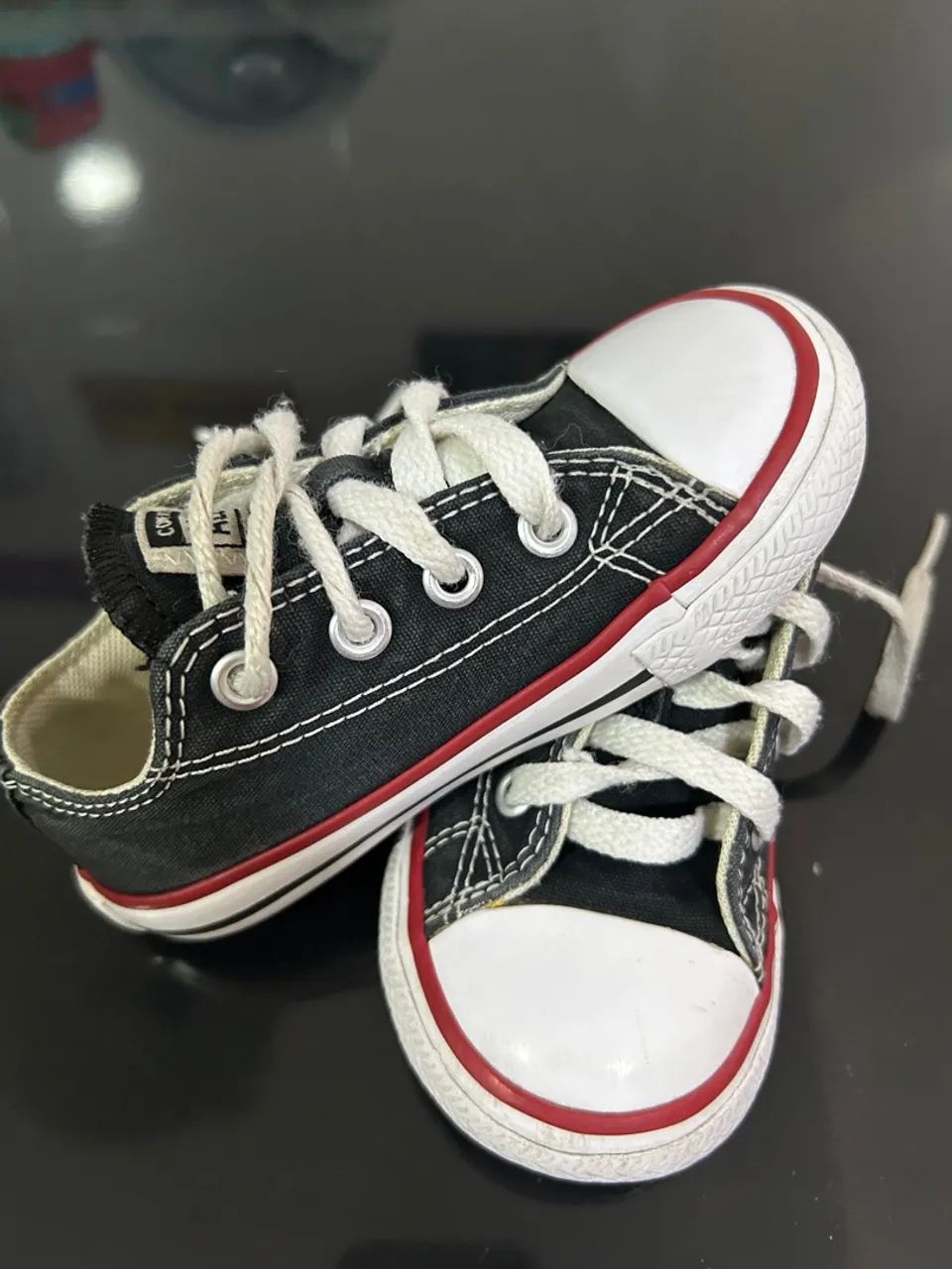 Tênis Converse Infantil Preto - Tamanho 20