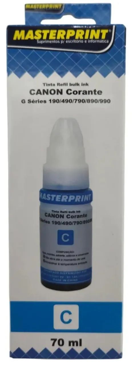 Kit 4 Tintas Gi190 Para Canon G1900 G3111 G3102 G3010 Gi-190 - Foto 5