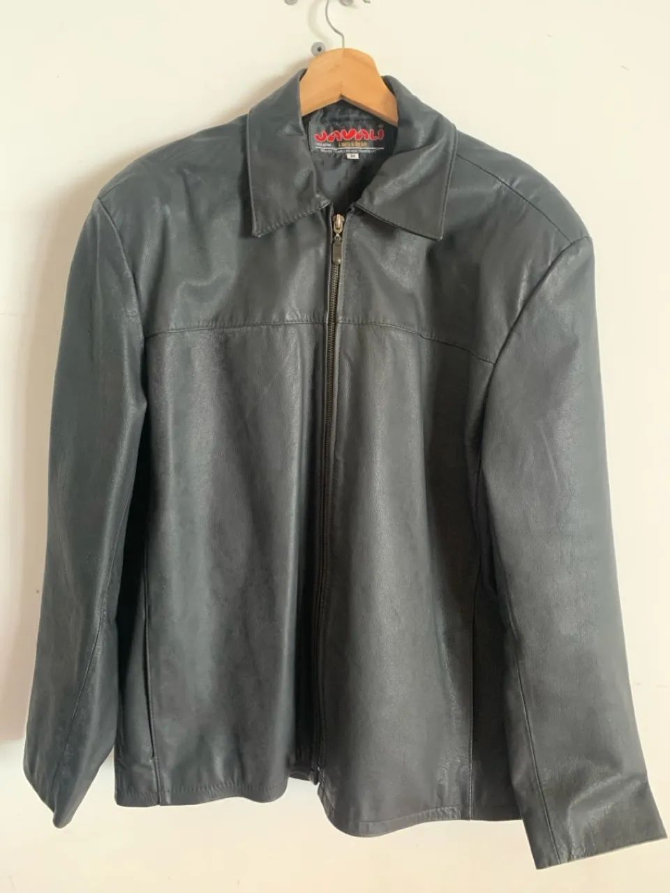Jaqueta de couro masculina - Foto 2