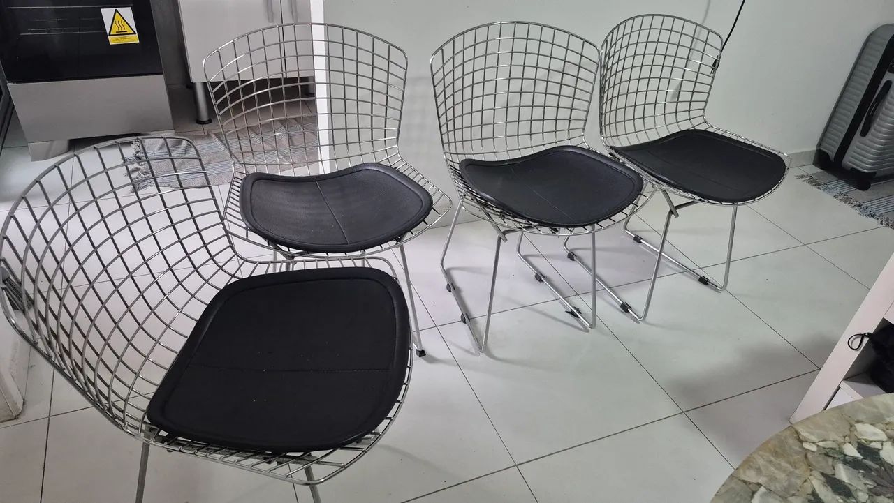 Cadeira de inox - valor do conjunto - Foto 5