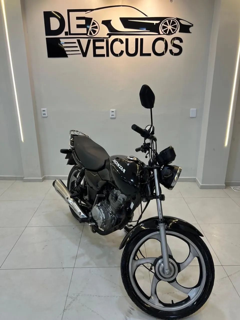 Fan 125 ano 2007 com roda Liga leve pedal - Foto 3