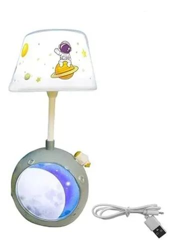 Abajur Infantil Lua e Astronauta - Foto 3