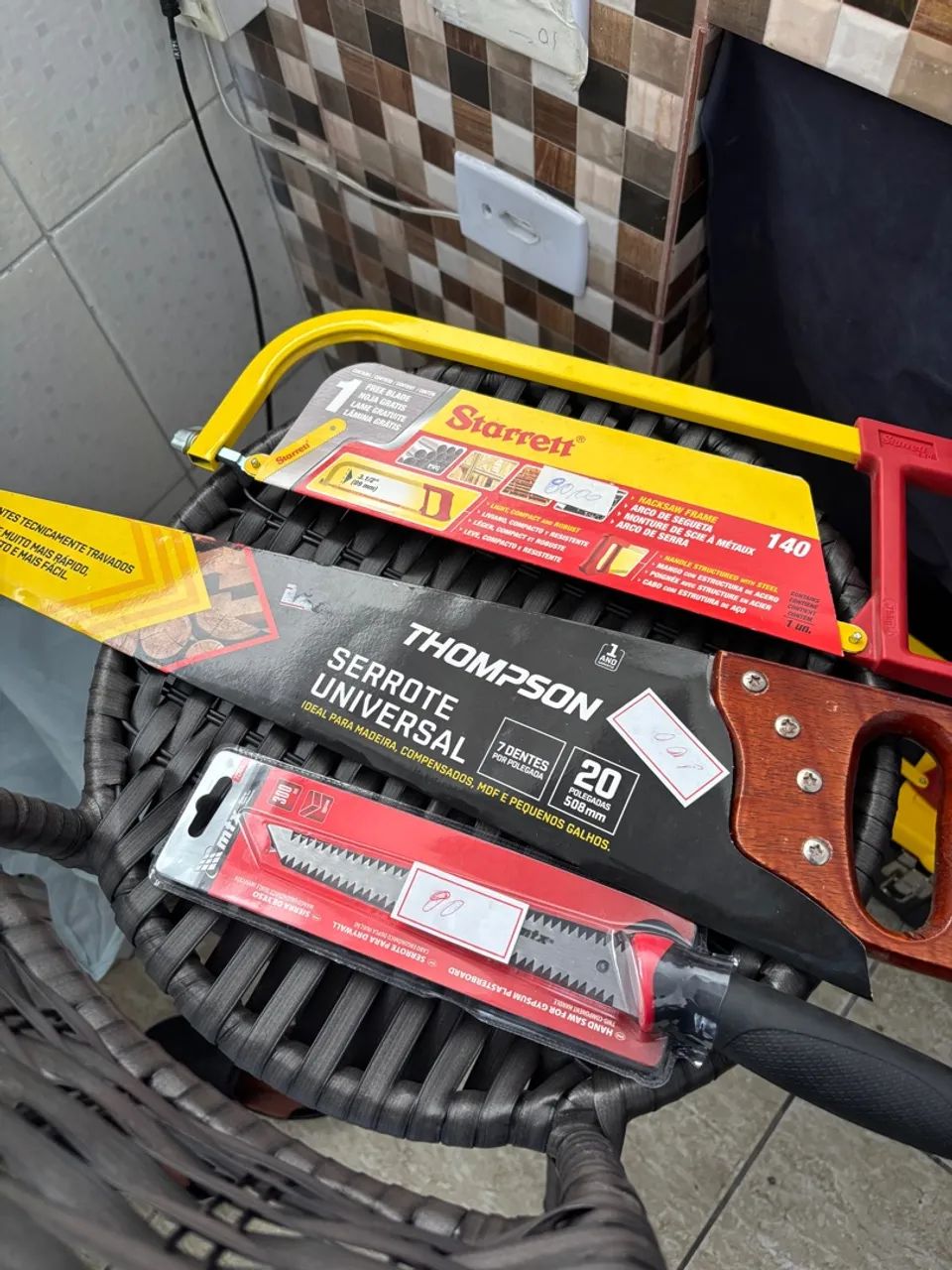 Serras e Serra para Drywall - Thompson e Starrett