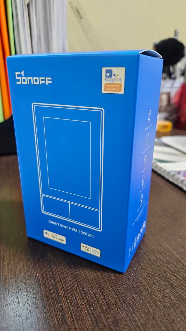 Interruptor de parede inteligente Sonoff Smart NSPanel