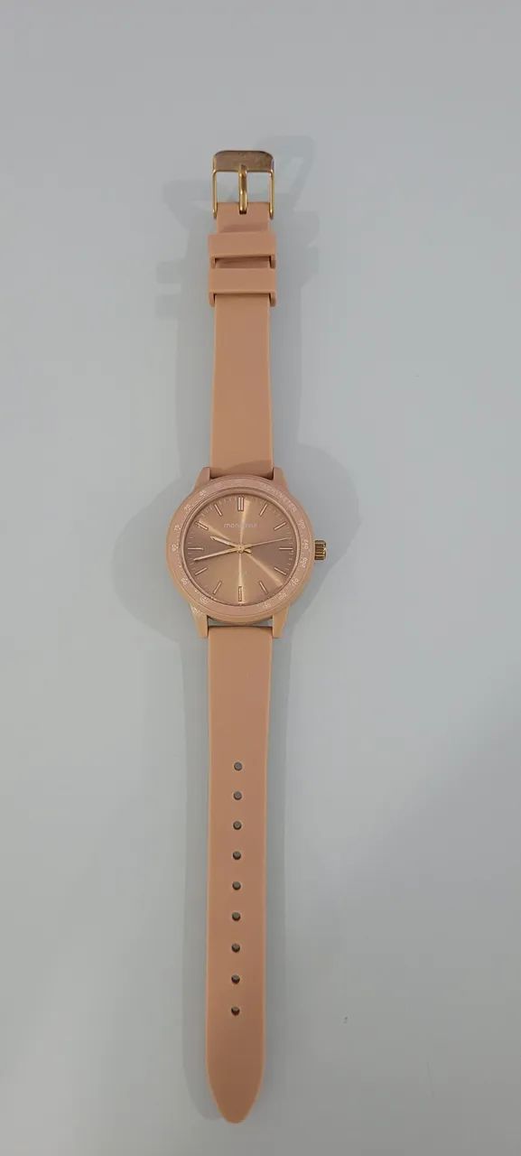Relógio de pulso rosé