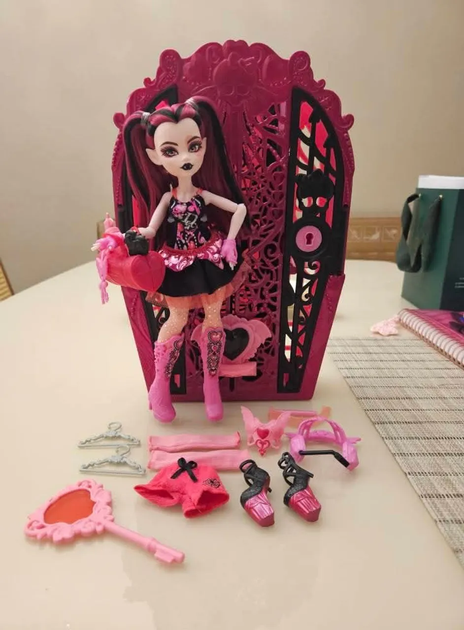 Draculaura Skulltimate Secrets Completa Monster High g3