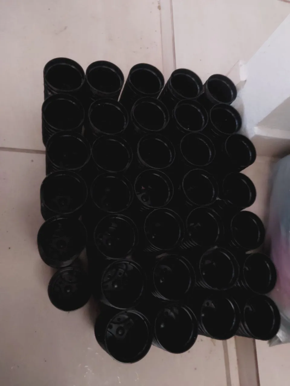 Vasos de plástico para plantas n°6