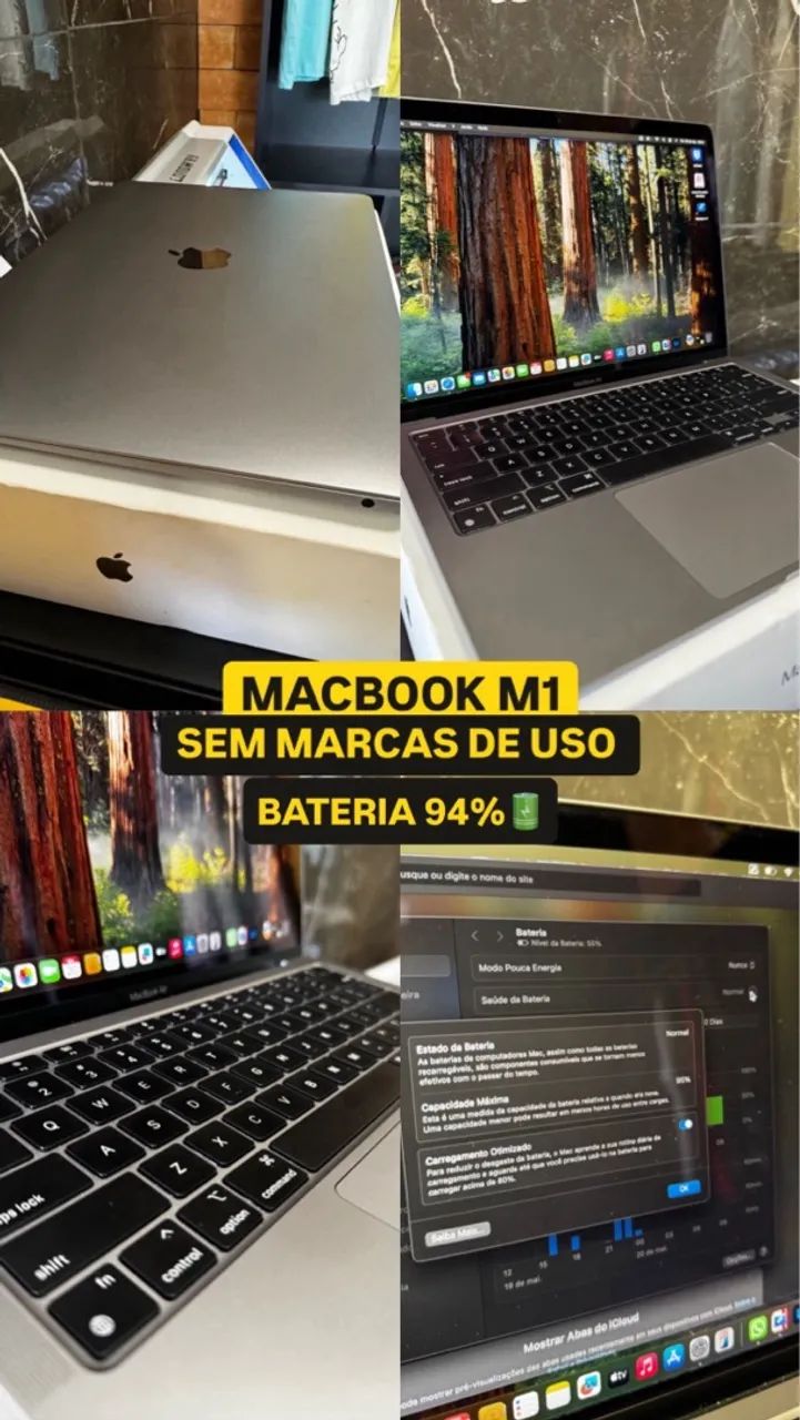 MacBook M1 - SEMINOVO - Foto 3
