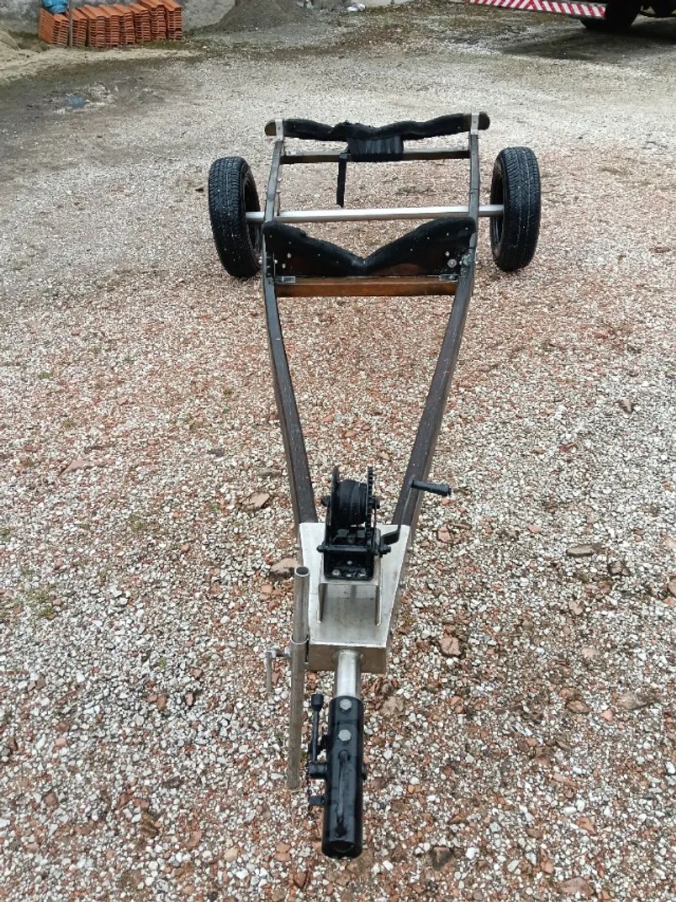 Carretinha de encalhe para barco ou jetski  - Foto 4