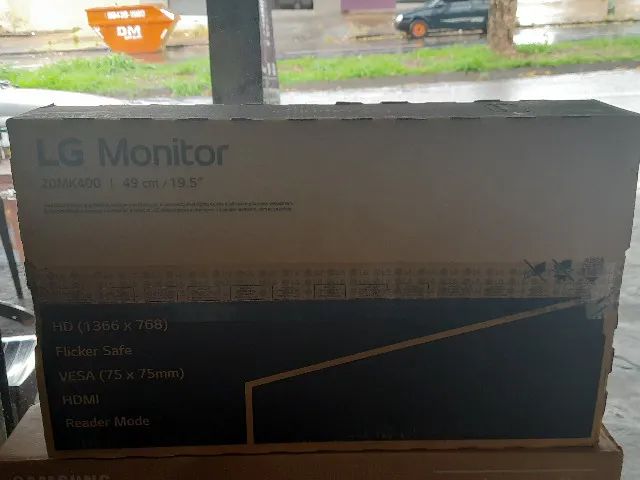 Monitor LG 19.5" HD, 60Hz, 2Ms, VGA, HDMI,Reader Mode, 62.9.86.36-62.02 - Foto 3