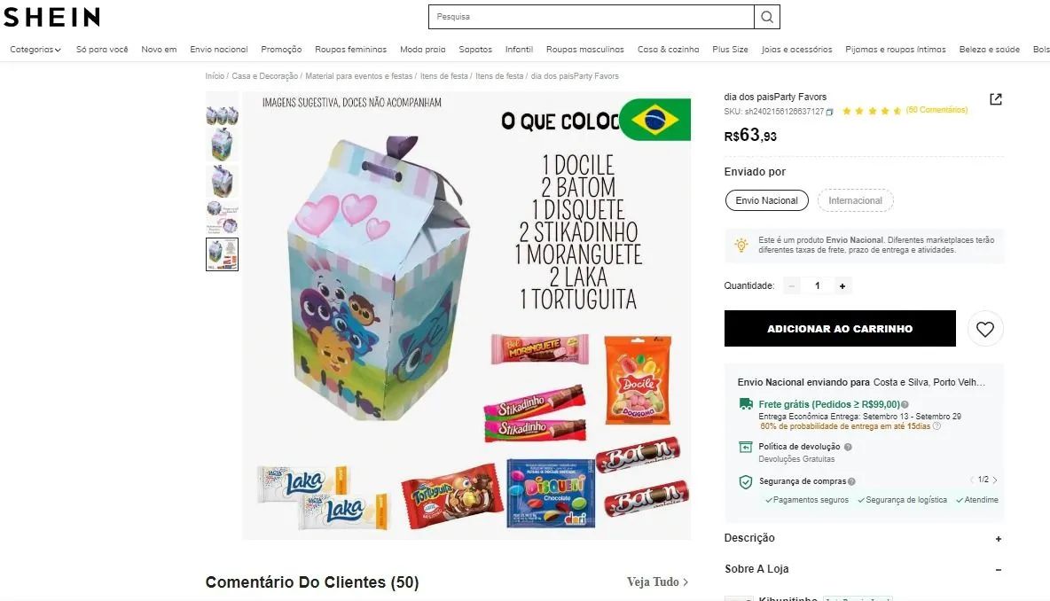 Lembrancinha do Bolofofo