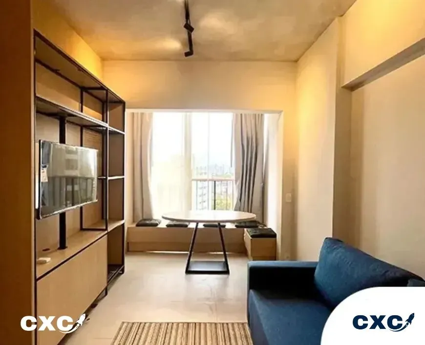 Apartamento com uma suíte e vaga de garagem para alugar na Vila Madalena