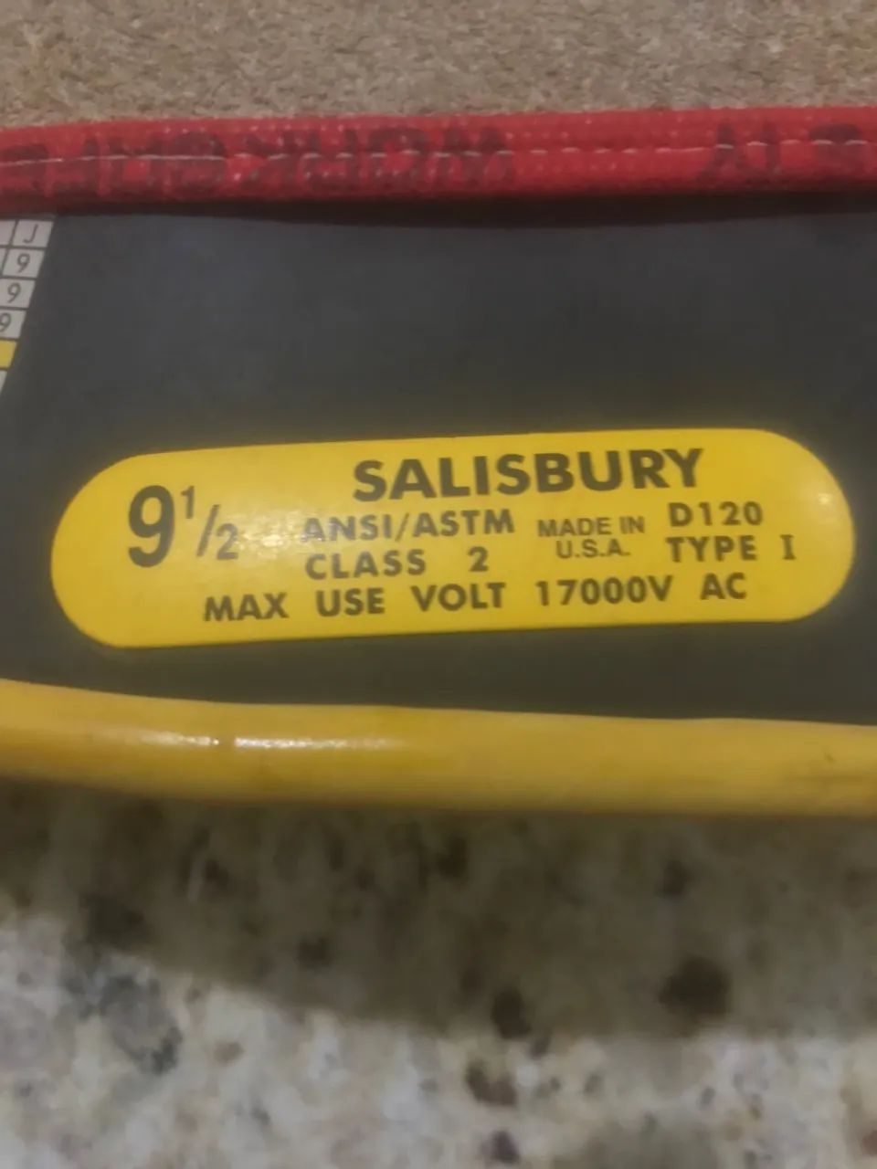 Luvas de alta tensão Work Safety - Foto 3